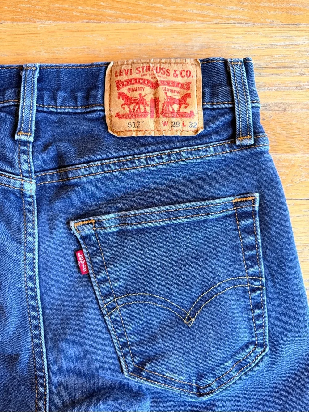 Levi's 512 Men's Slim Taper Jeans 29x32